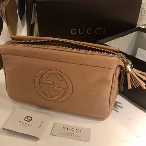 Authentic Gucci Leather Pouch